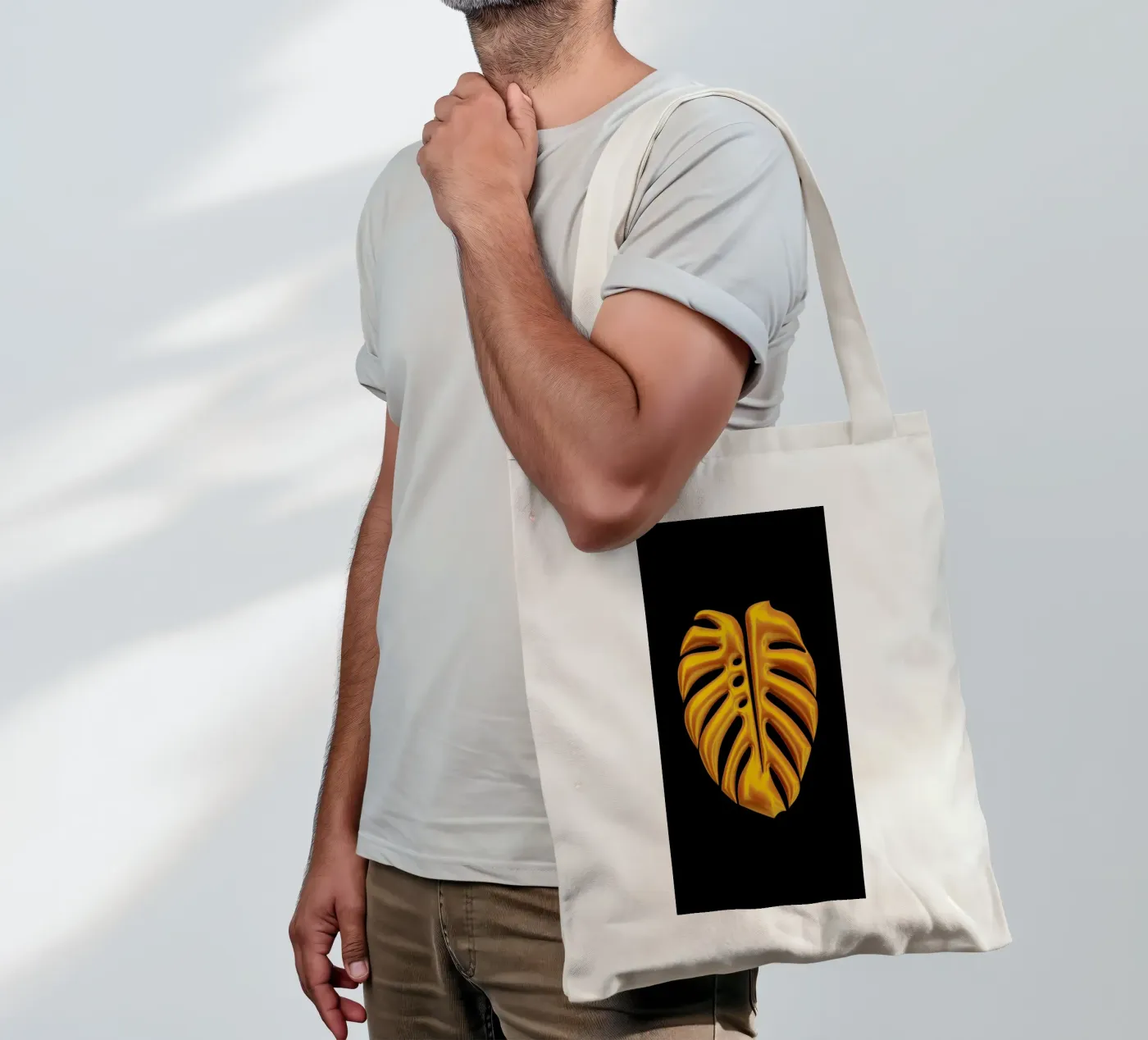 Leaf tote bag by Octavian