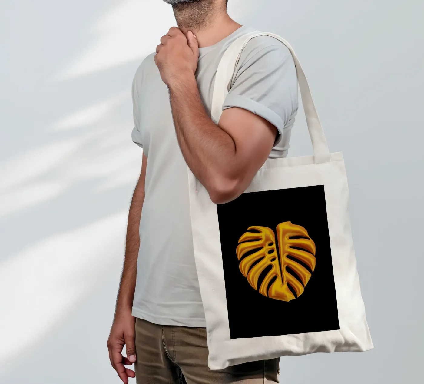 Leaf tote bag by Octavian