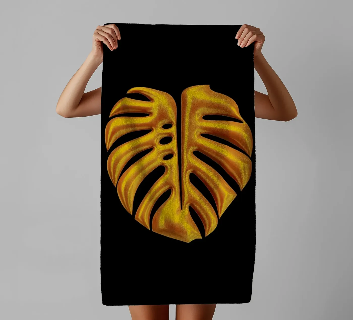 Leaf towel by Octavian
