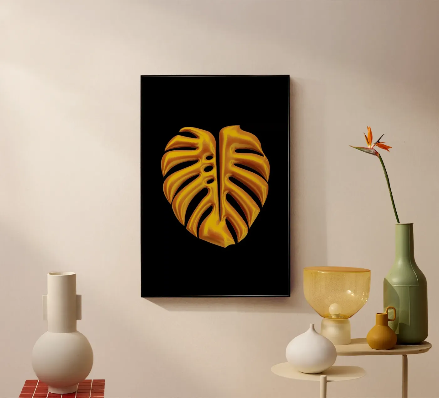 Leaf acryl van Octavian