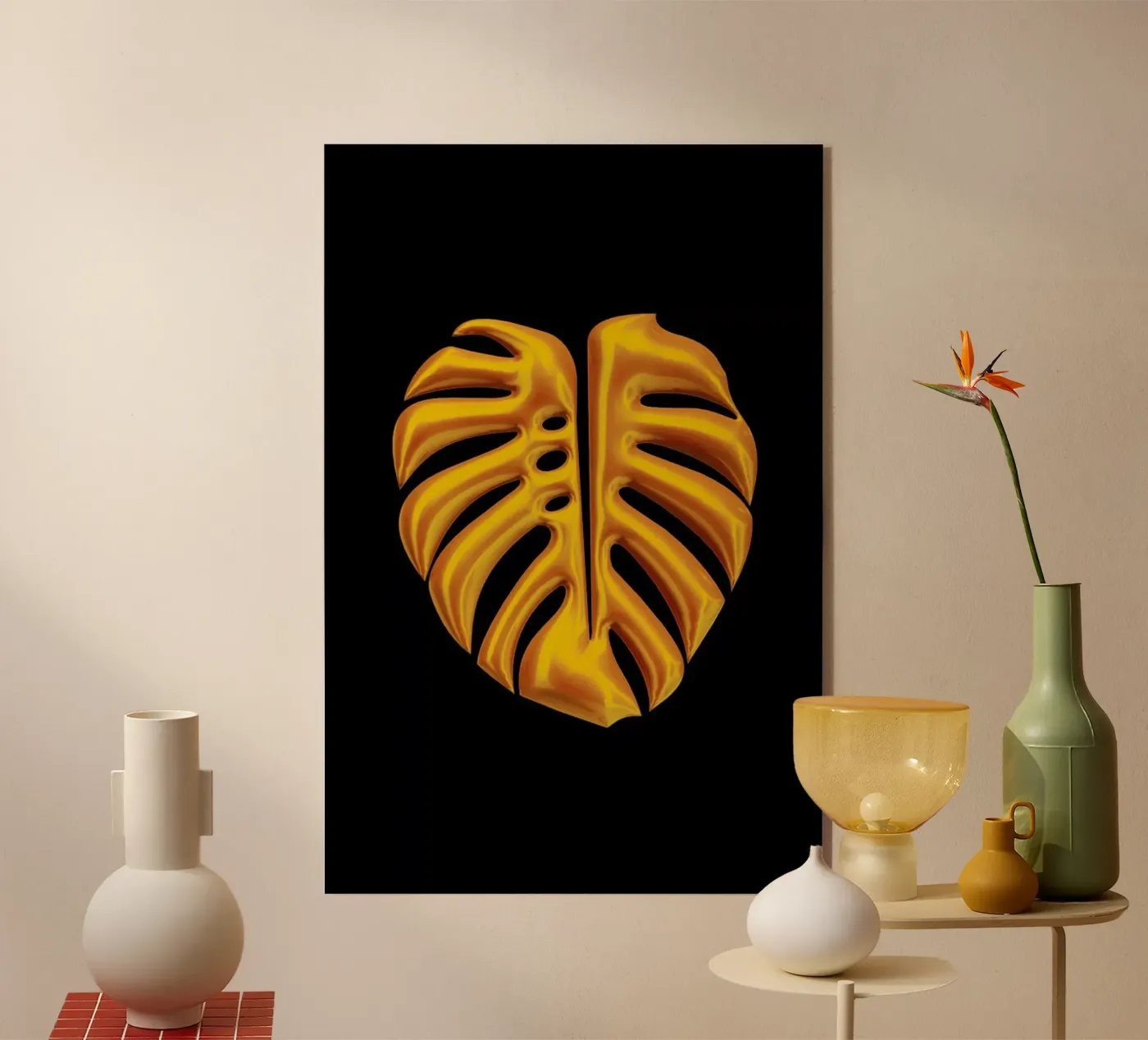 Leaf acryl van Octavian