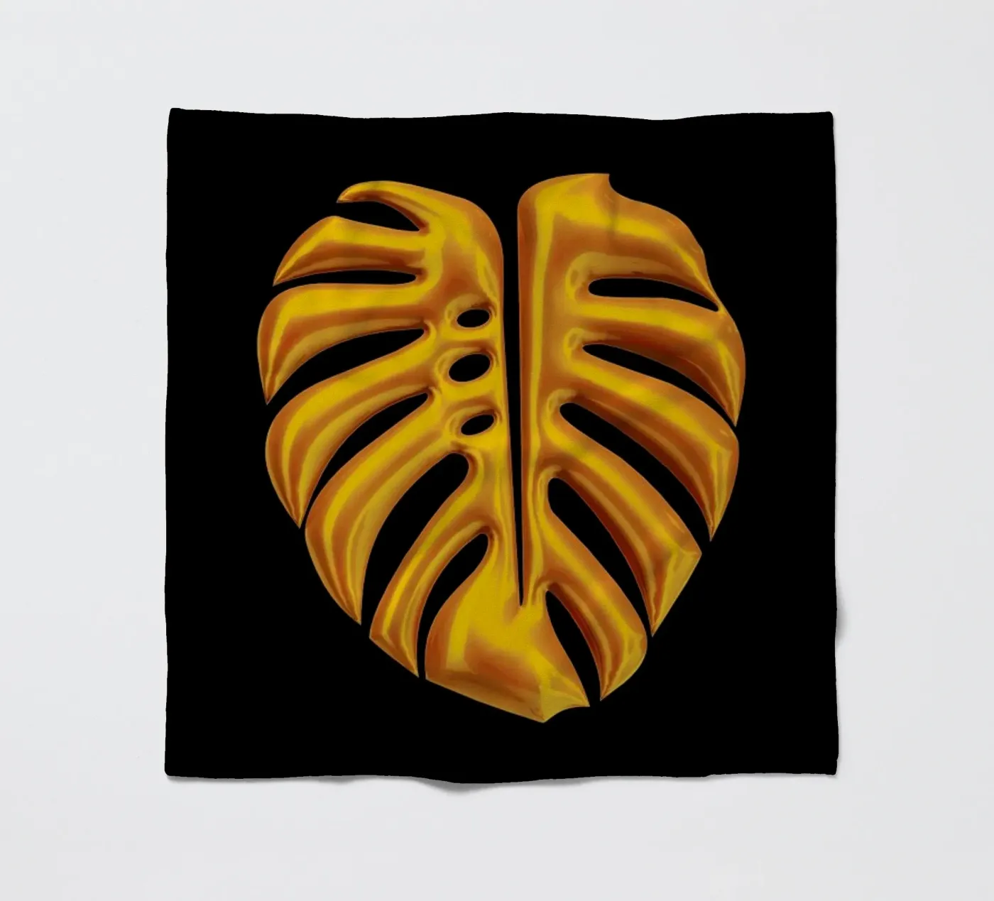 Leaf fleece blanket by Octavian