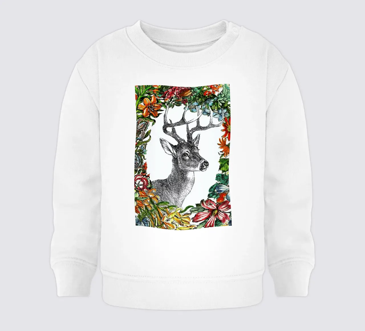 Oh Deer felpa neonato da Rococco LA