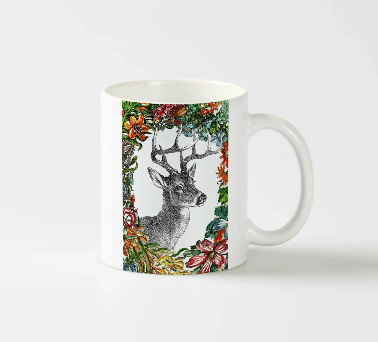 Oh Deer tazza in ceramica da Rococco LA