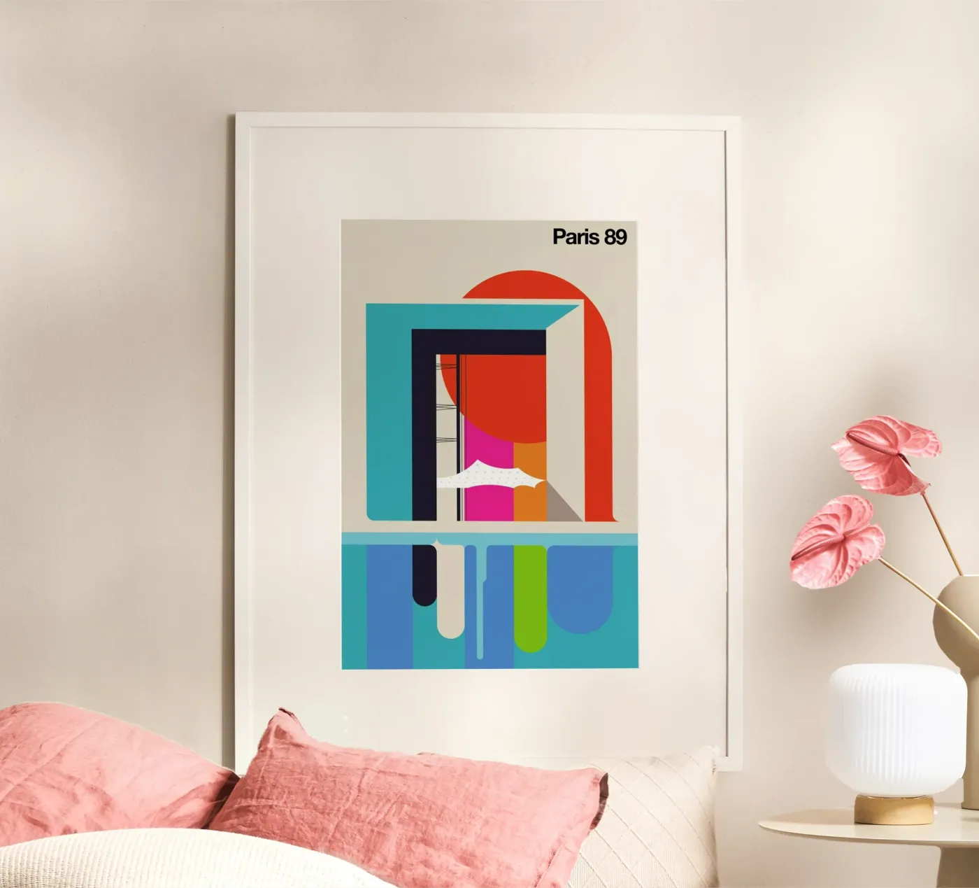 Paris 89 poster da Bo Lundberg