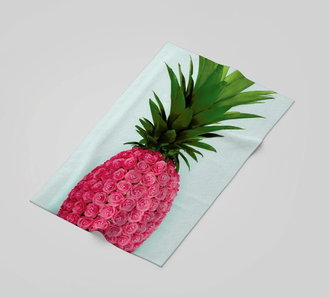 Pineapple Roses telo mare da Paul Fuentes Design