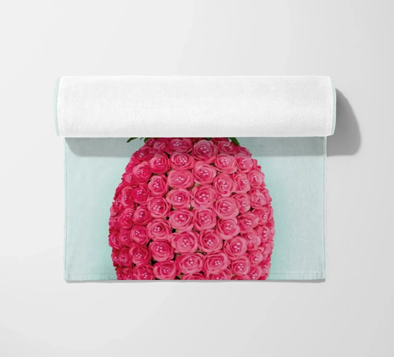 Pineapple Roses telo mare da Paul Fuentes Design