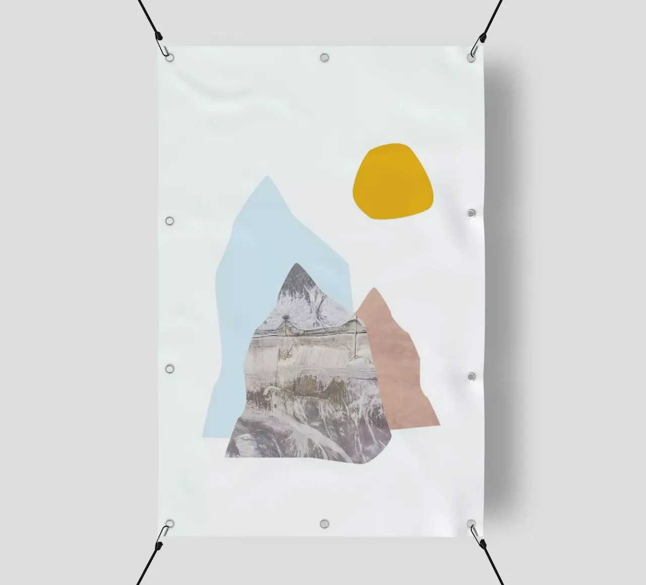 Abstract Mountains telo in pvc da petiteCAPS