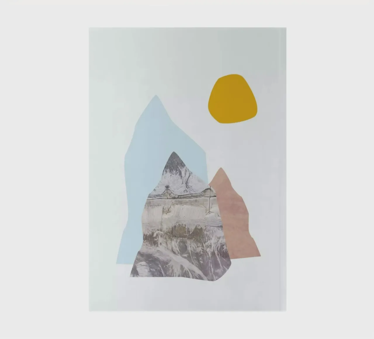 Abstract Mountains notebook by petiteCAPS