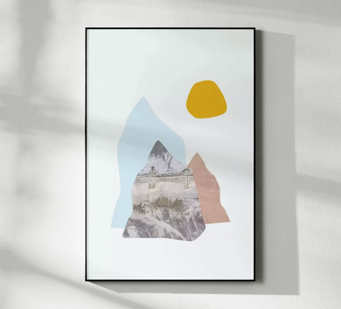 Abstract Mountains acrylic glass by petiteCAPS