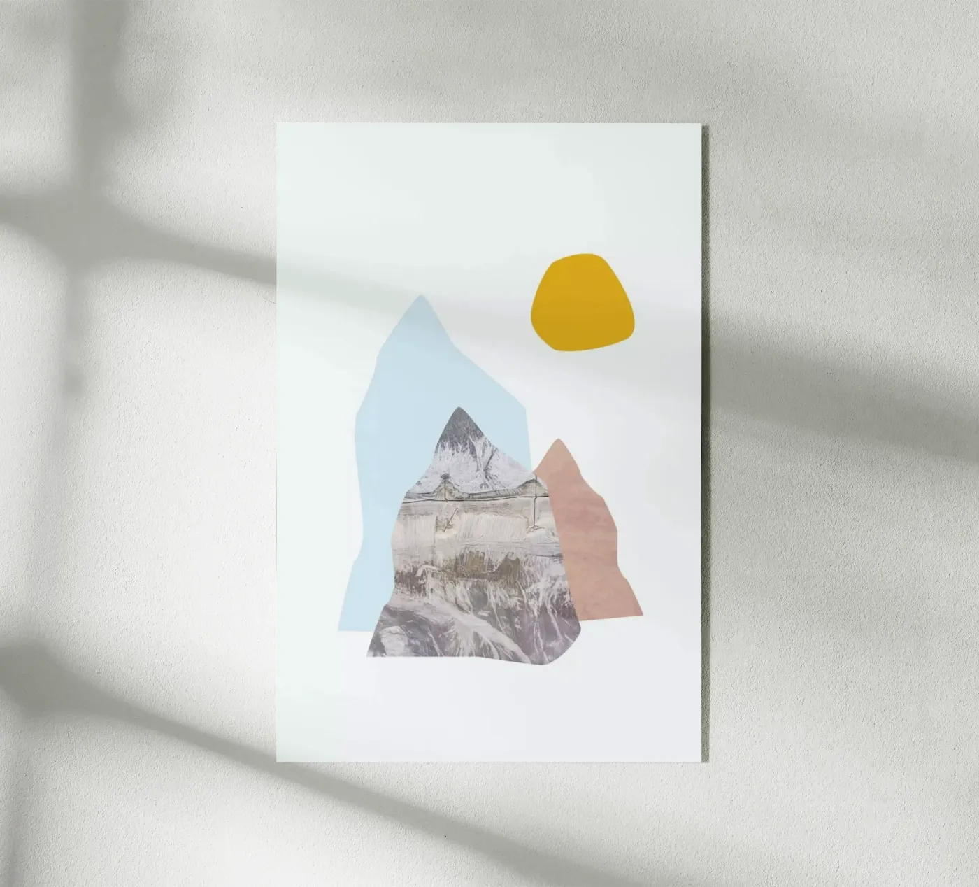 Abstract Mountains acrylic glass by petiteCAPS