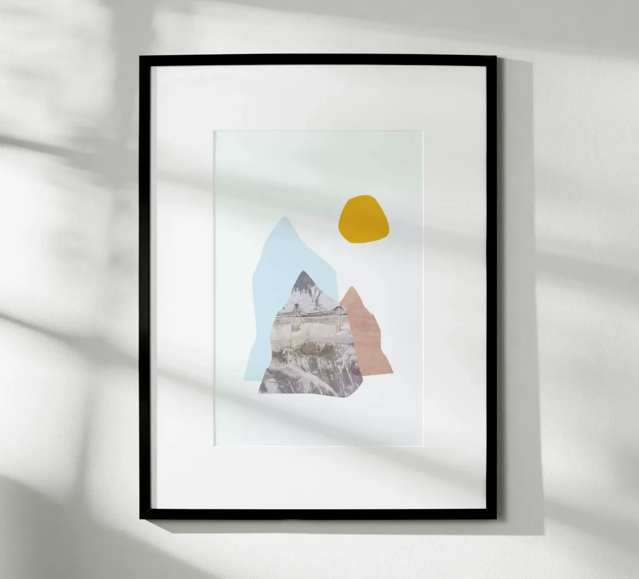 Abstract Mountains poster da petiteCAPS