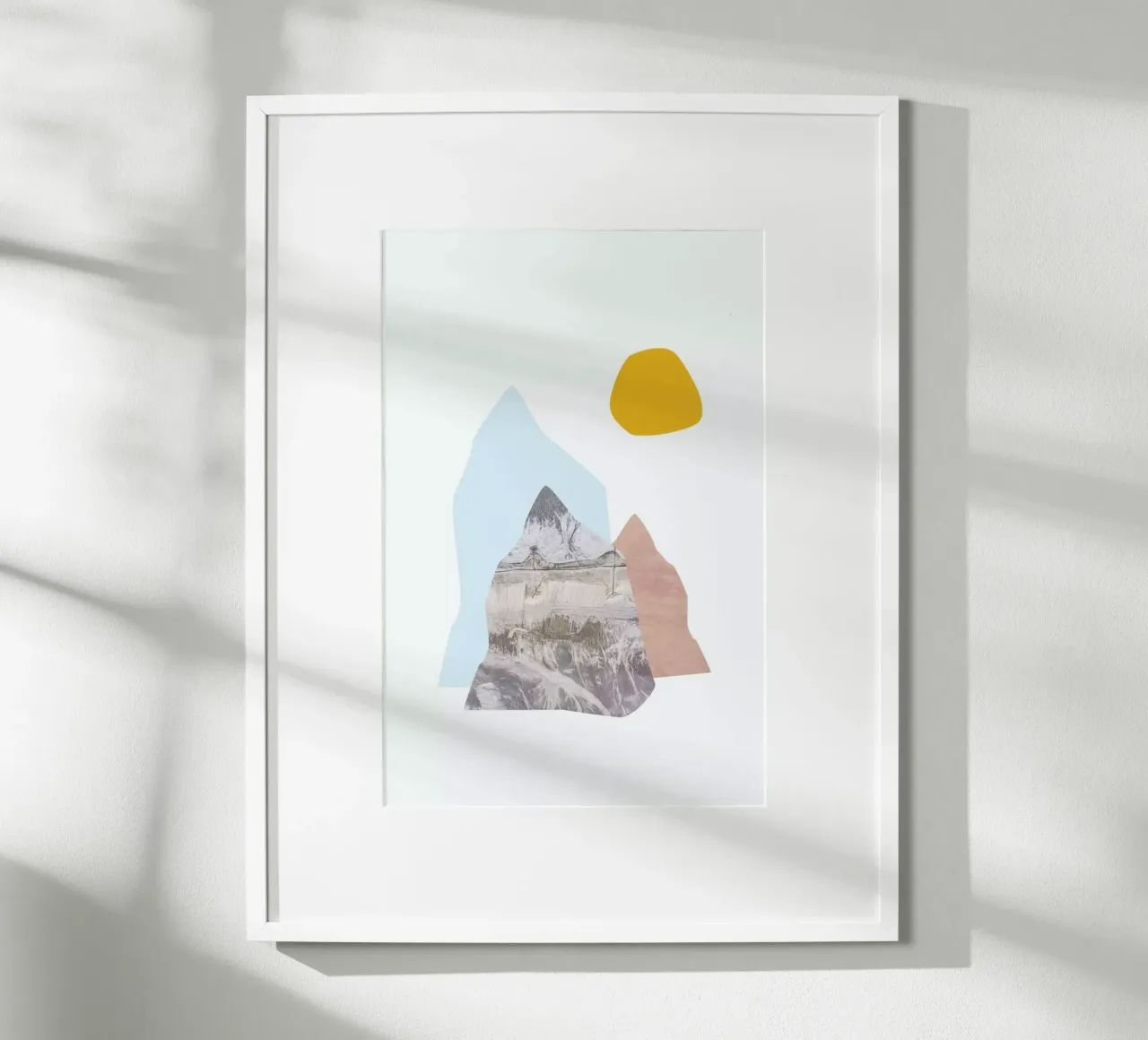 Abstract Mountains poster da petiteCAPS