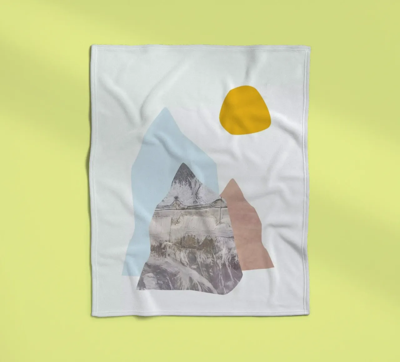 Abstract Mountains coperta in pile da petiteCAPS