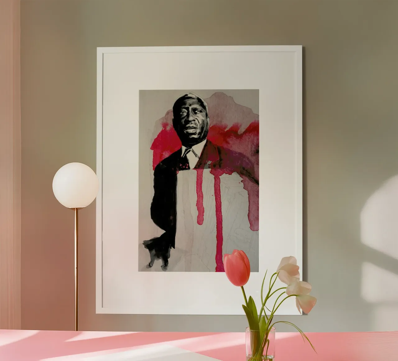 Leadbelly poster by David Diehl