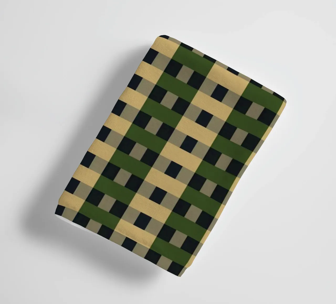 Plaid checker retro game color toalla de baño de Little Dean