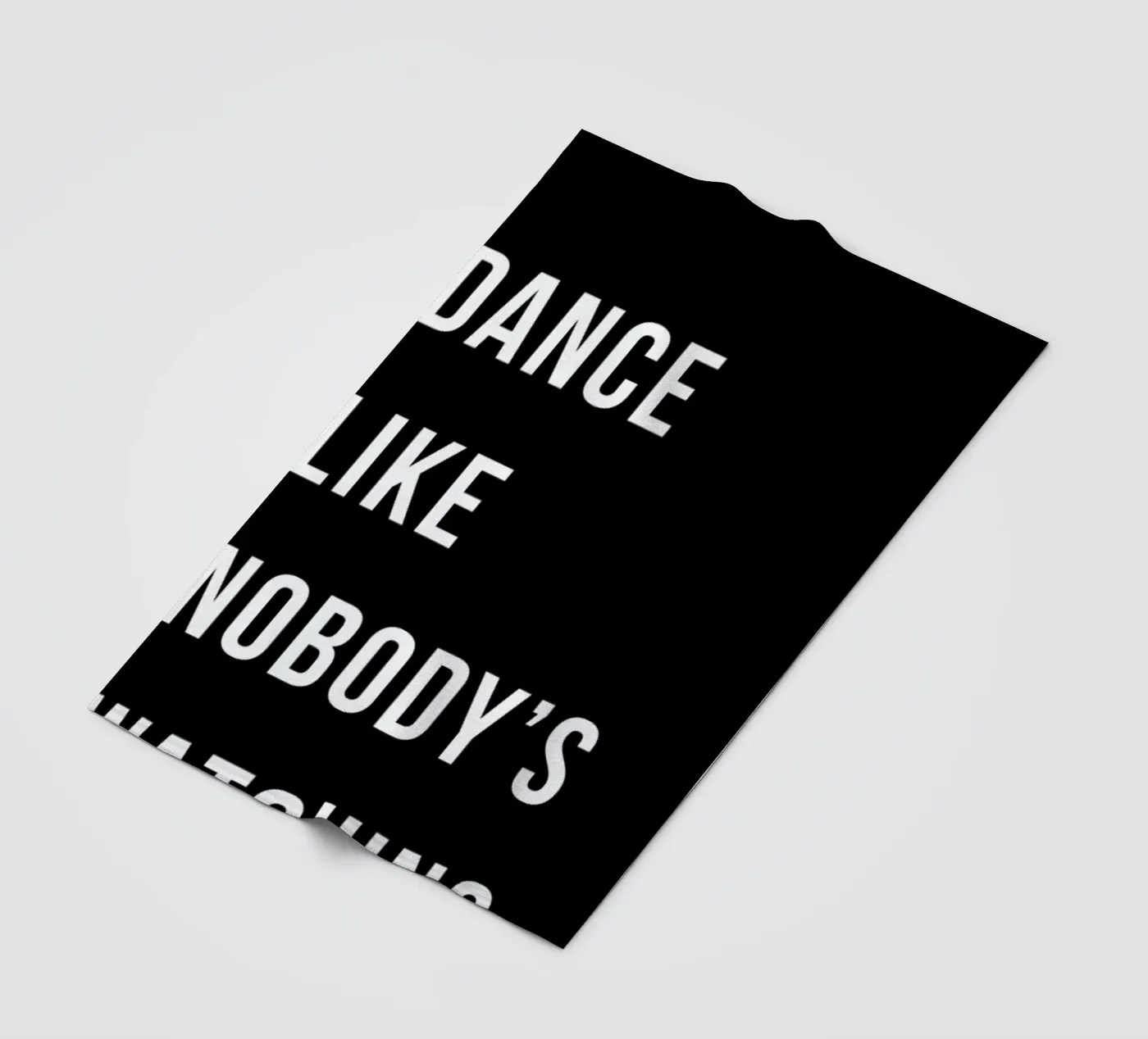 Dance - Black Fleecedecke von Studio One