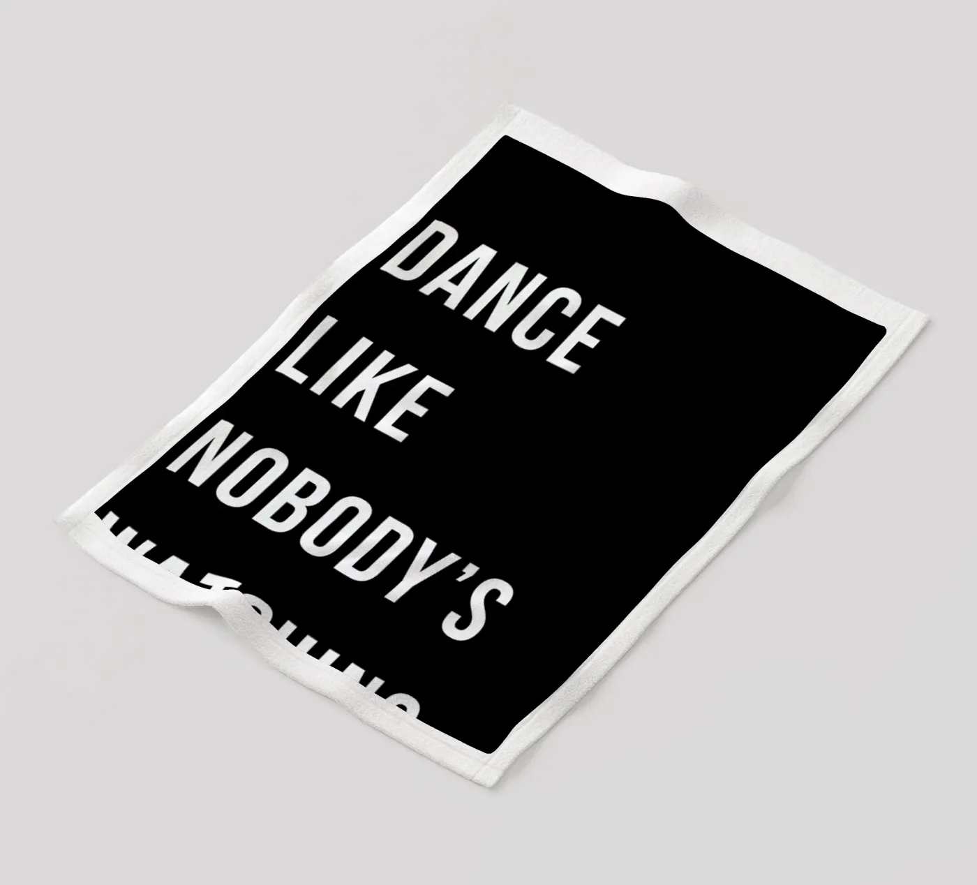 Dance - Black Fleecedecke von Studio One