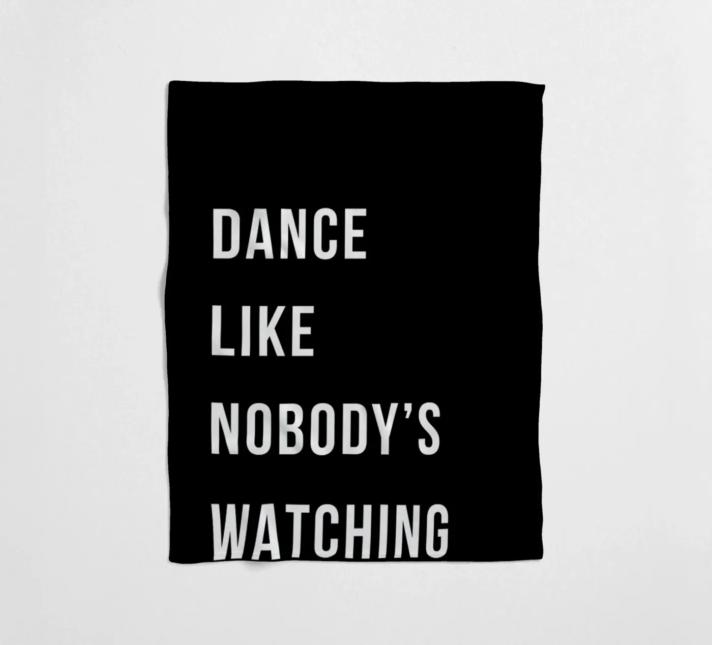 Dance - Black Fleecedecke von Studio One