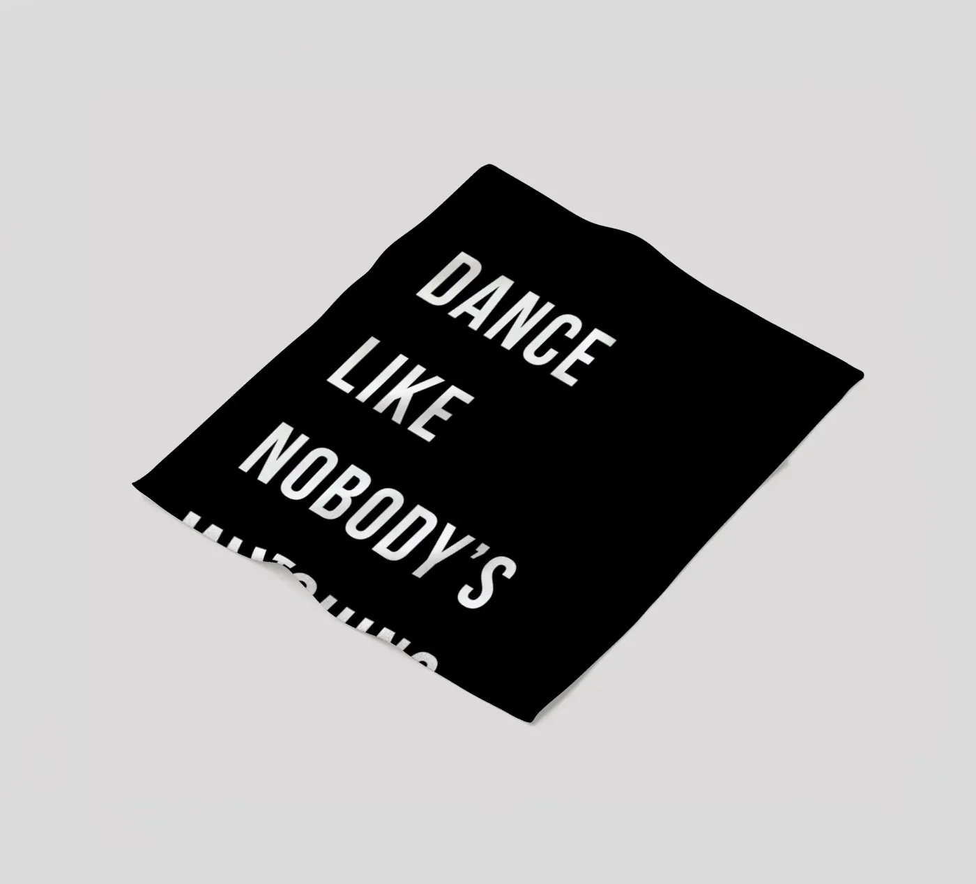 Dance - Black Fleecedecke von Studio One