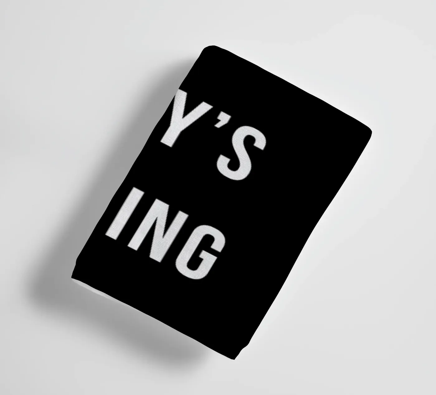 Dance - Black towel by Studio One