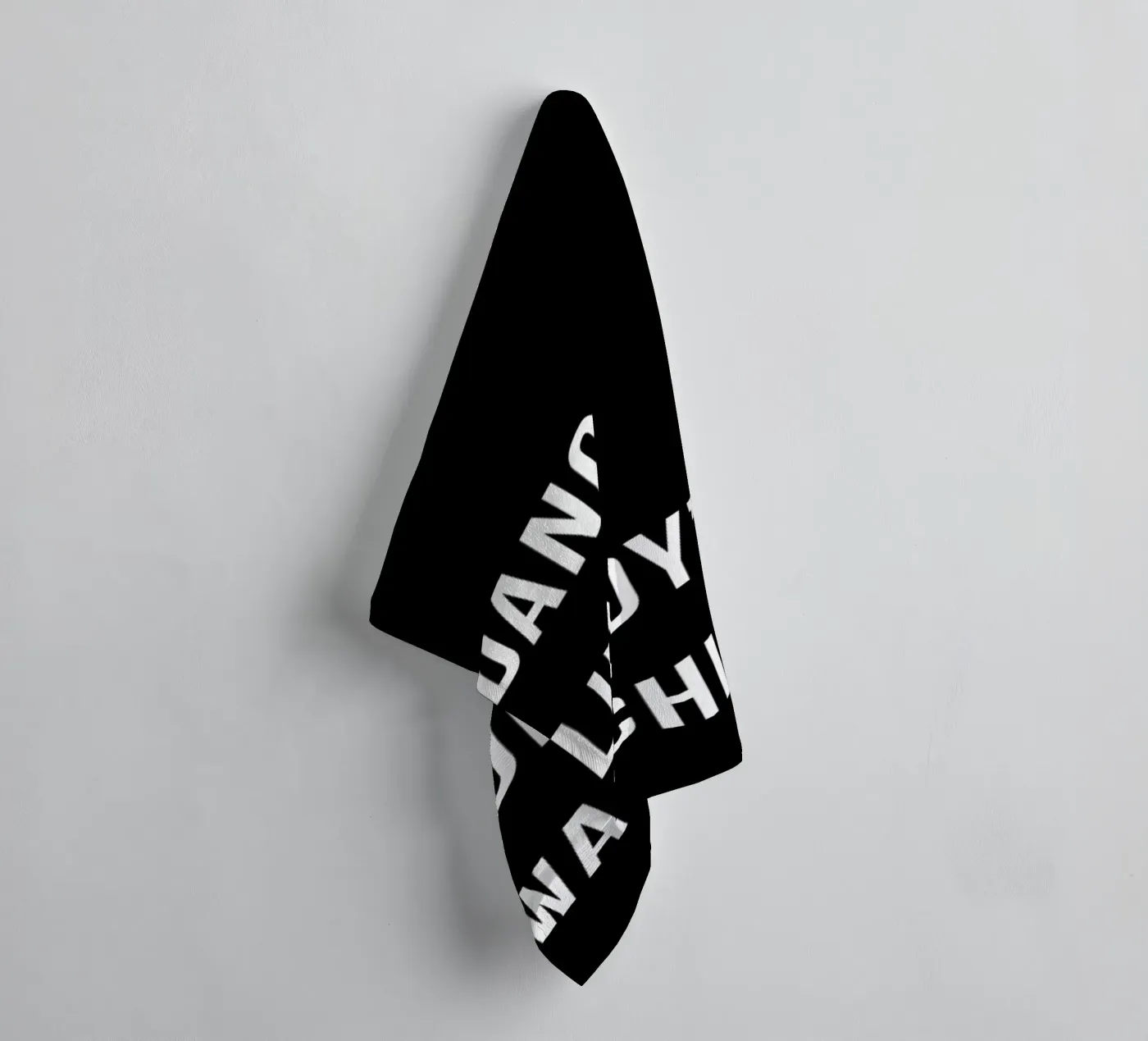 Dance - Black towel by Studio One