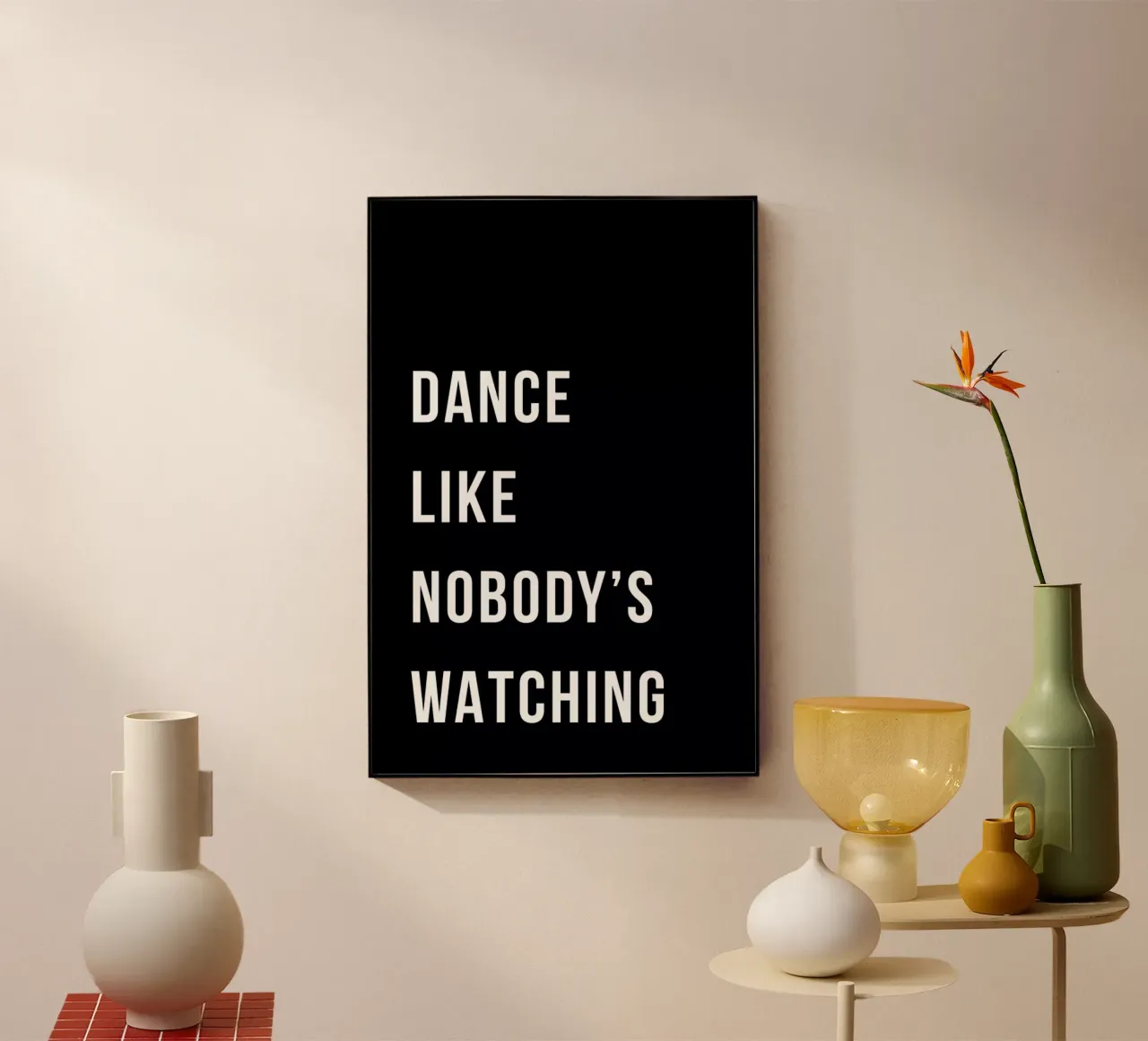 Dance - Black plexiglass da Studio One