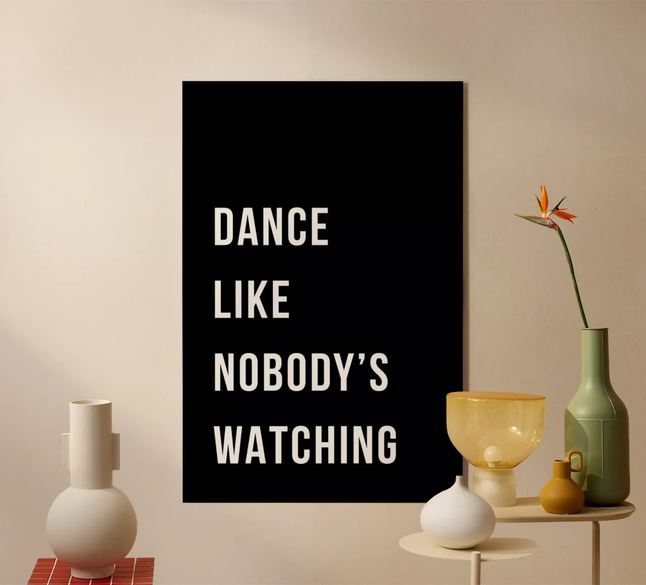 Dance - Black plexiglass da Studio One