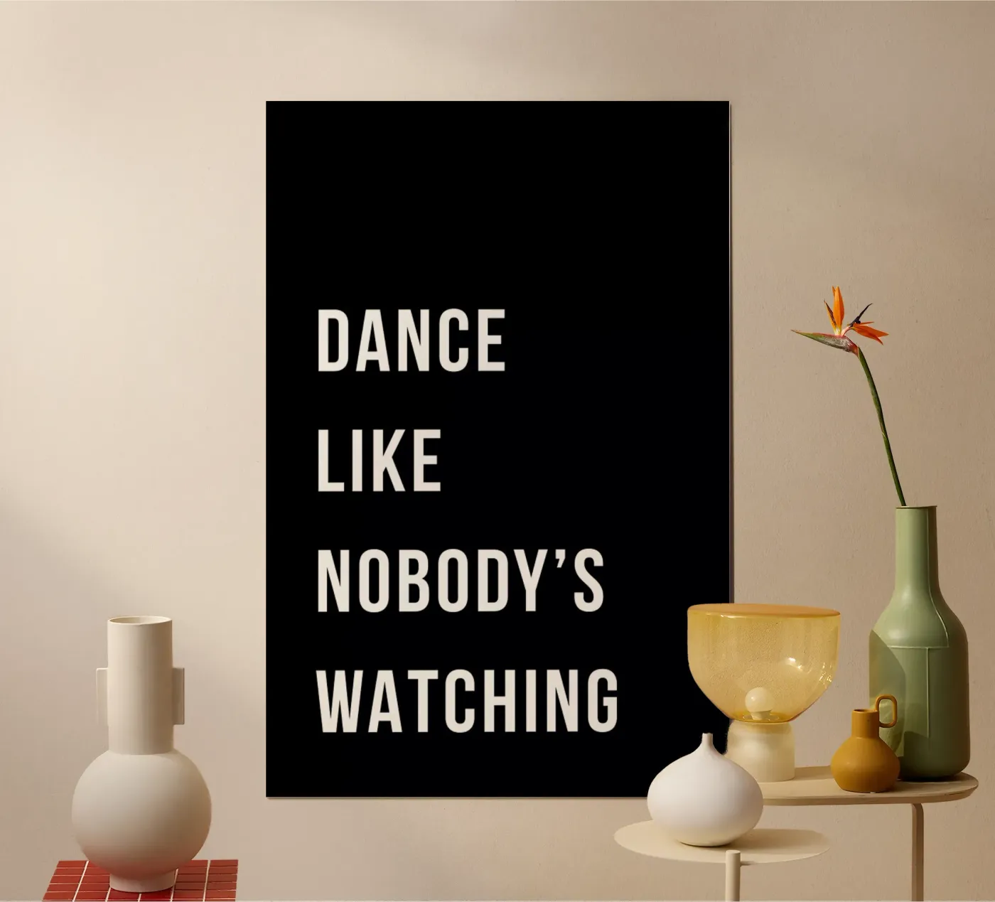 Dance - Black poster da Studio One