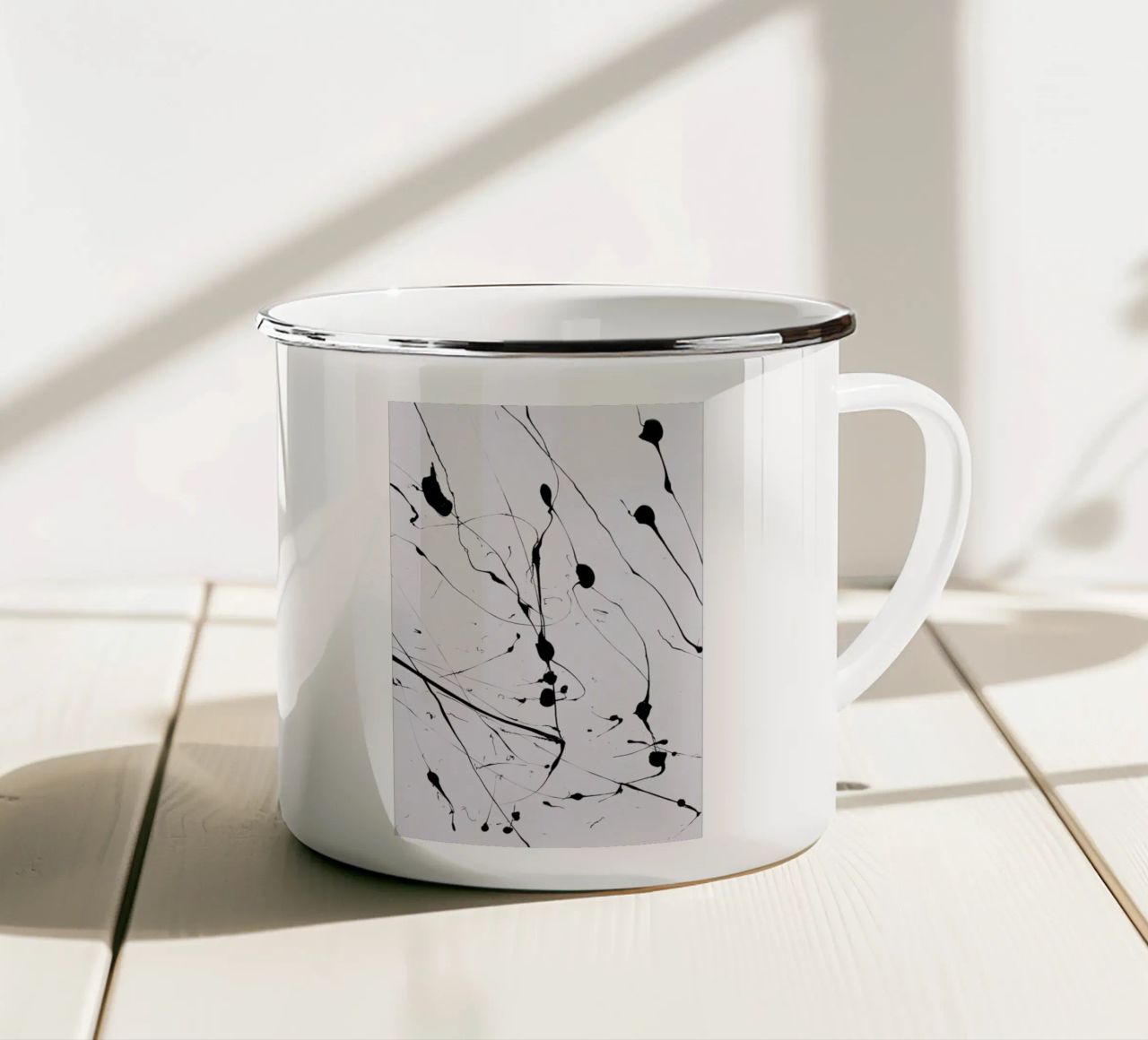 EXPRESSION 1 tazza in smalto da FRITSCH&FRITSCH