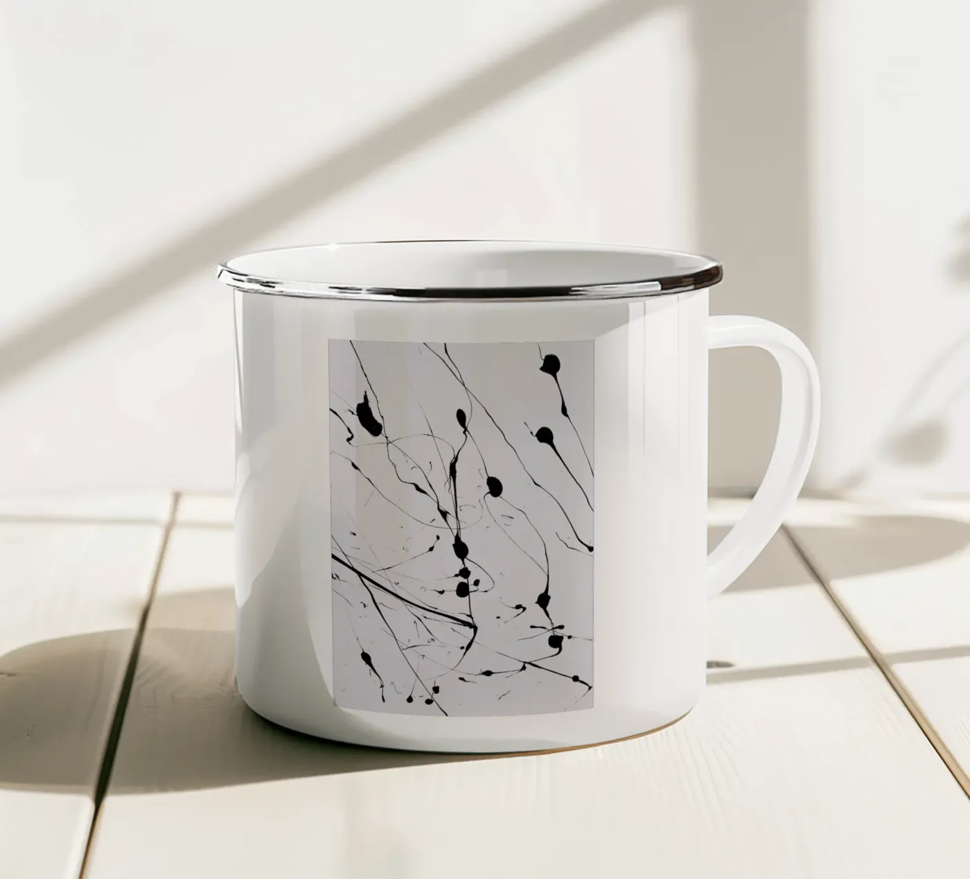 EXPRESSION 1 tazza in smalto da FRITSCH&FRITSCH