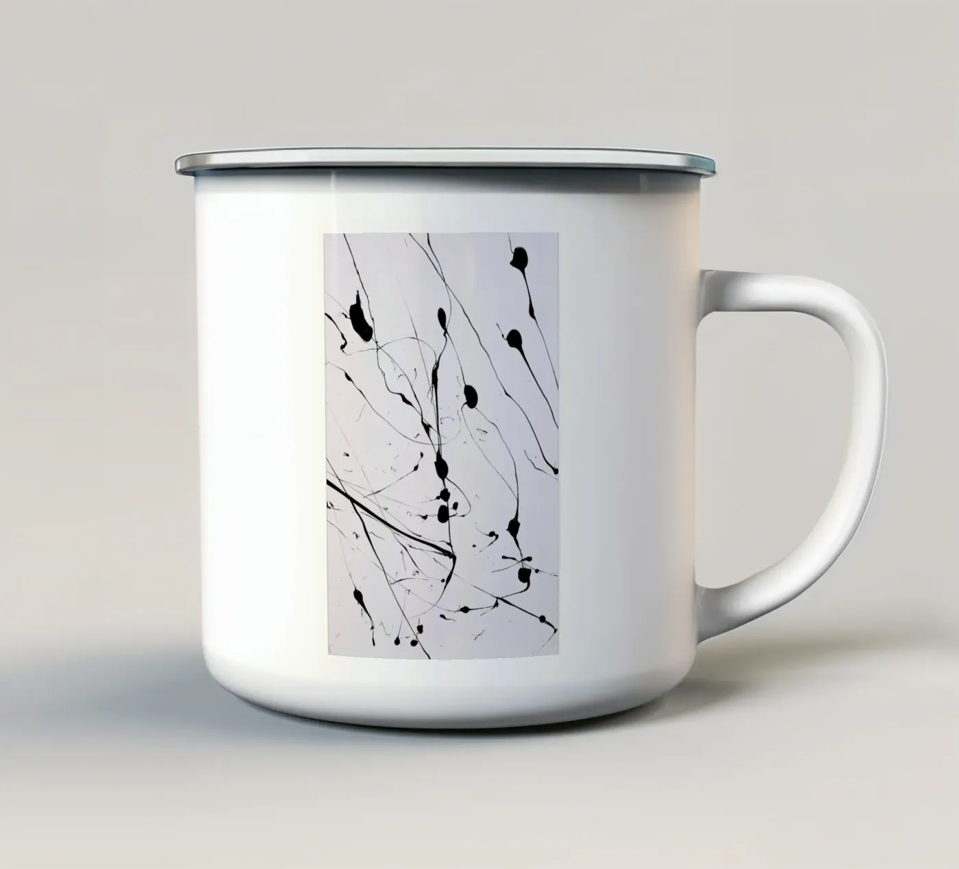 EXPRESSION 1 enamel mug by FRITSCH&FRITSCH