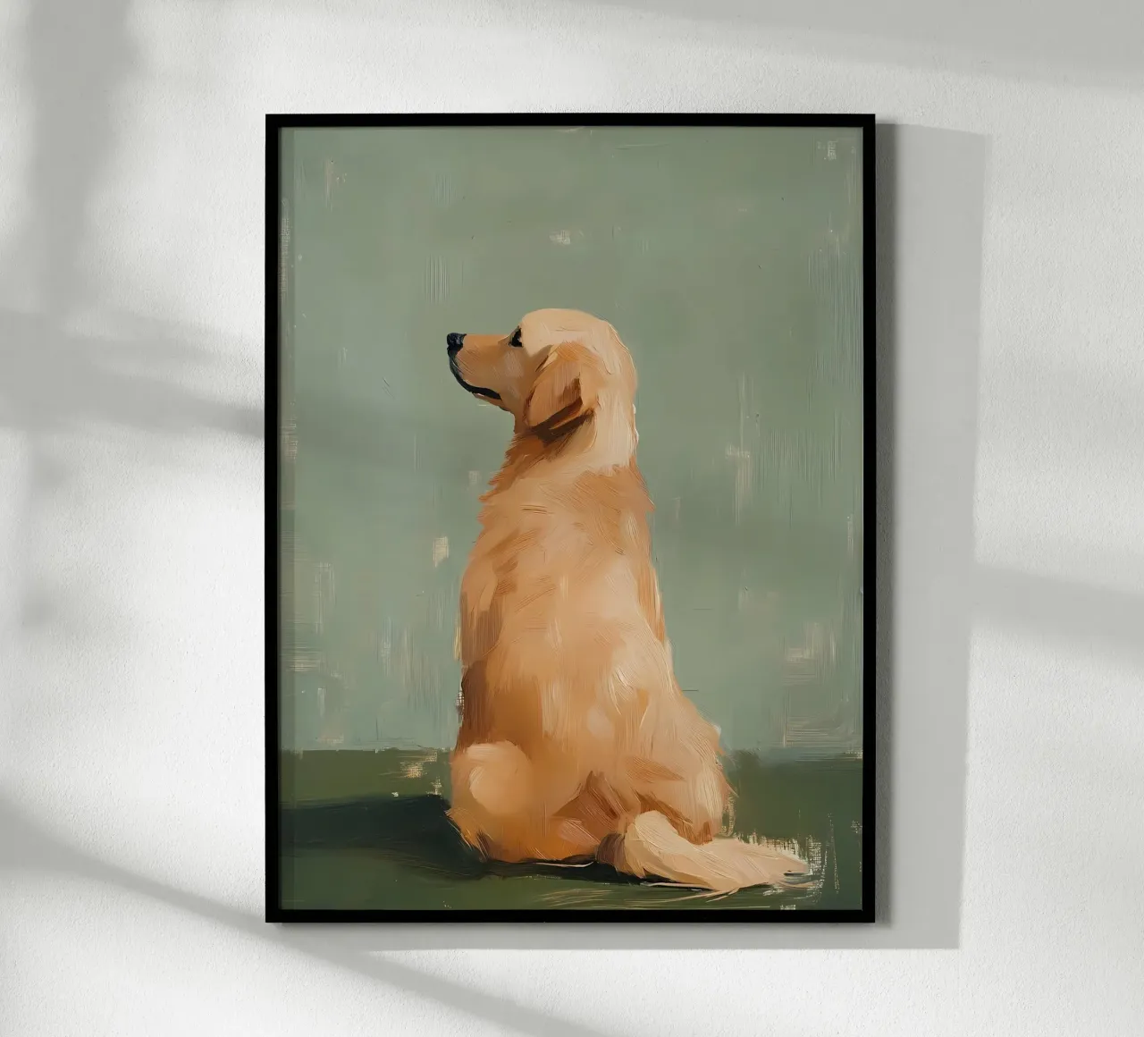 Golden Retriever carta hahnemühle da IamHomeStudio