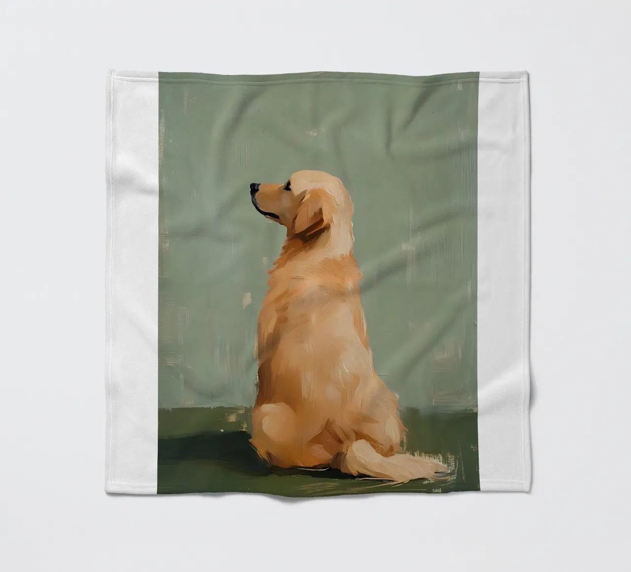 Golden Retriever coperta in pile da IamHomeStudio