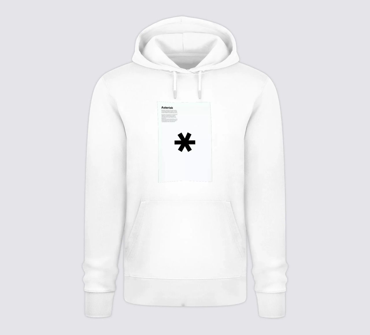 Asterisk felpa con cappuccio da LeDieg