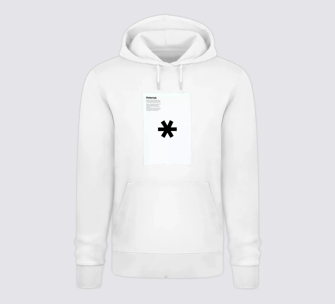 Asterisk felpa con cappuccio da LeDieg