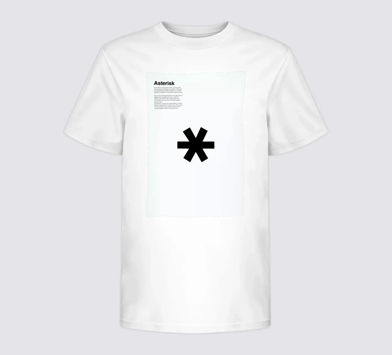 Asterisk t-shirt bambini da LeDieg
