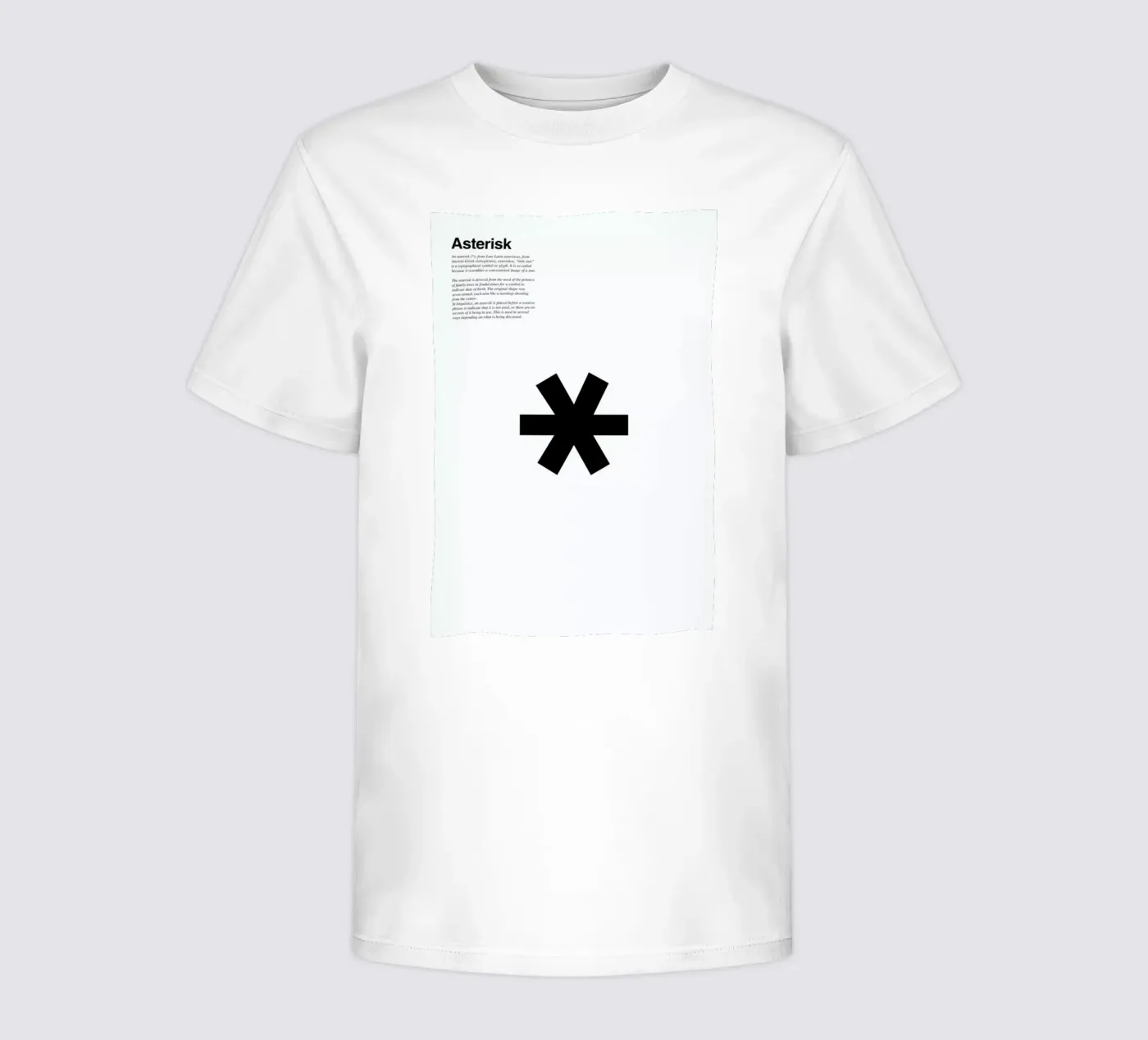Asterisk kinder t-shirt van LeDieg