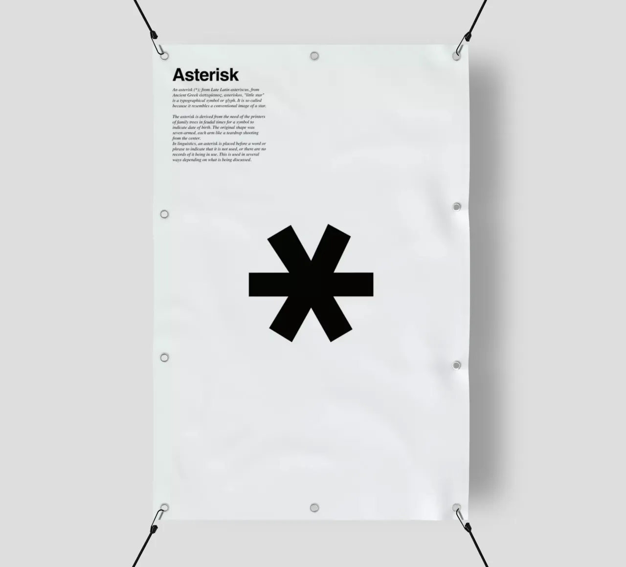 Asterisk pvc cover by LeDieg