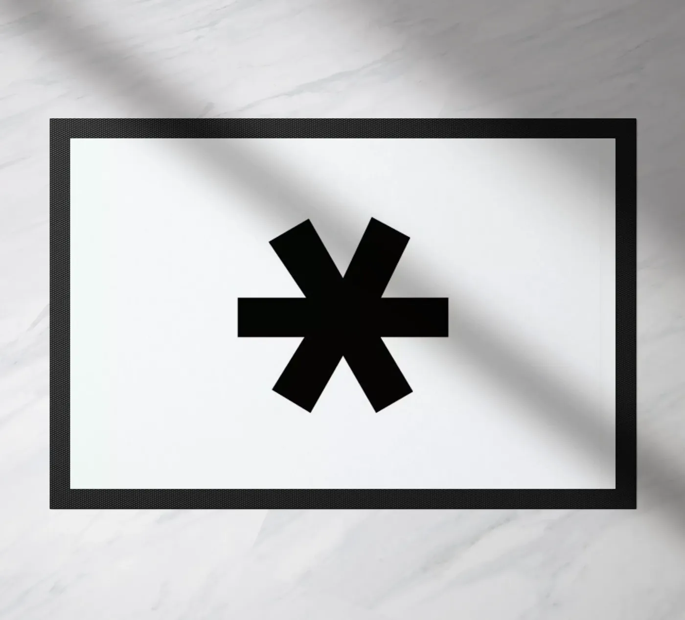 Asterisk doormat by LeDieg