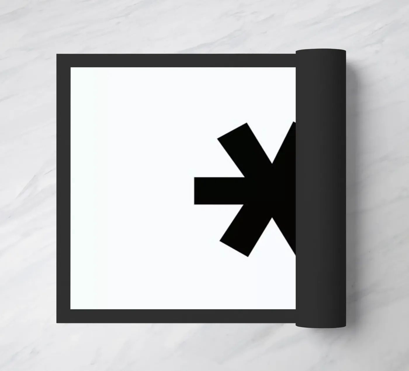 Asterisk doormat by LeDieg