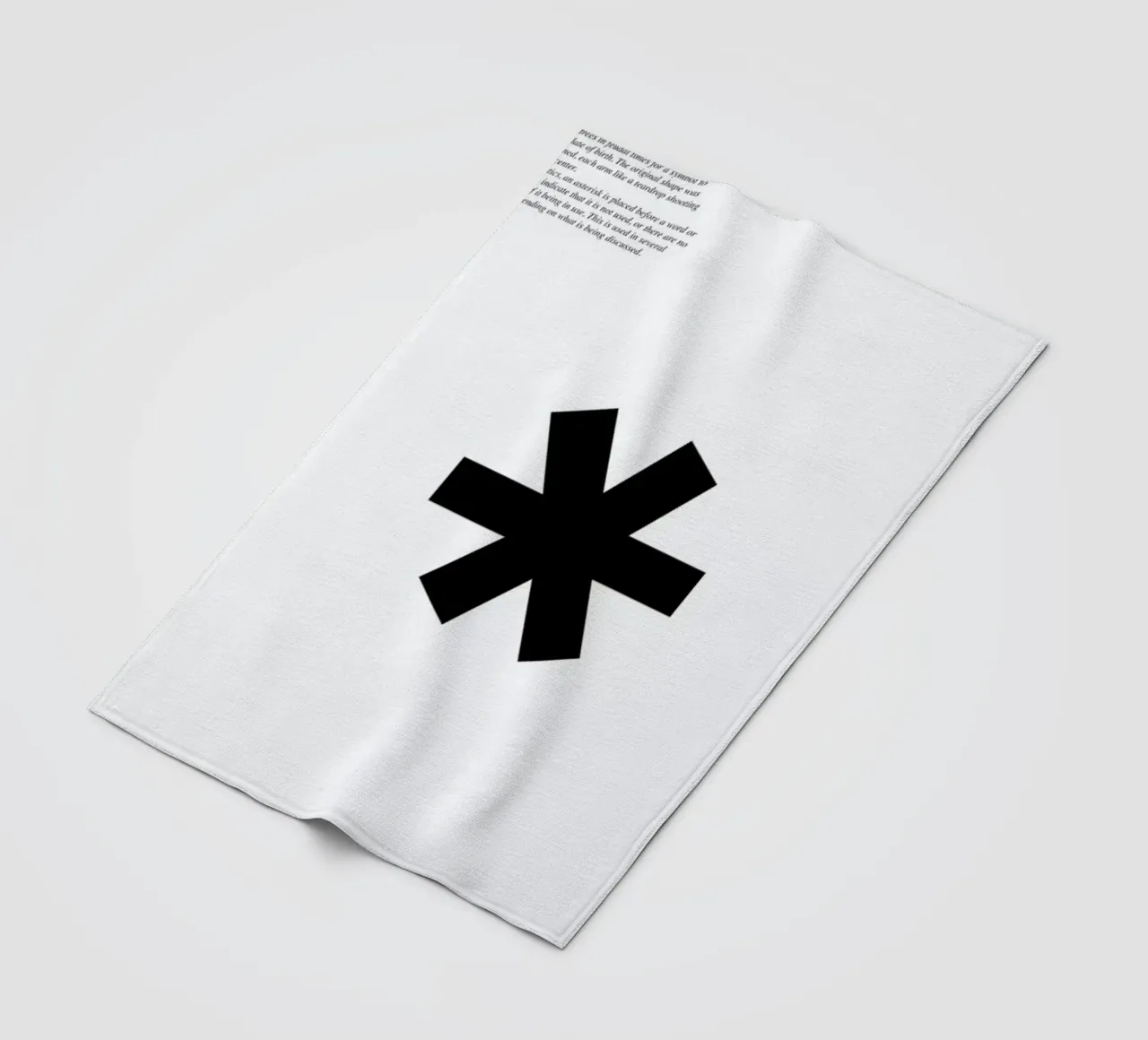 Asterisk Fleecedecke von LeDieg