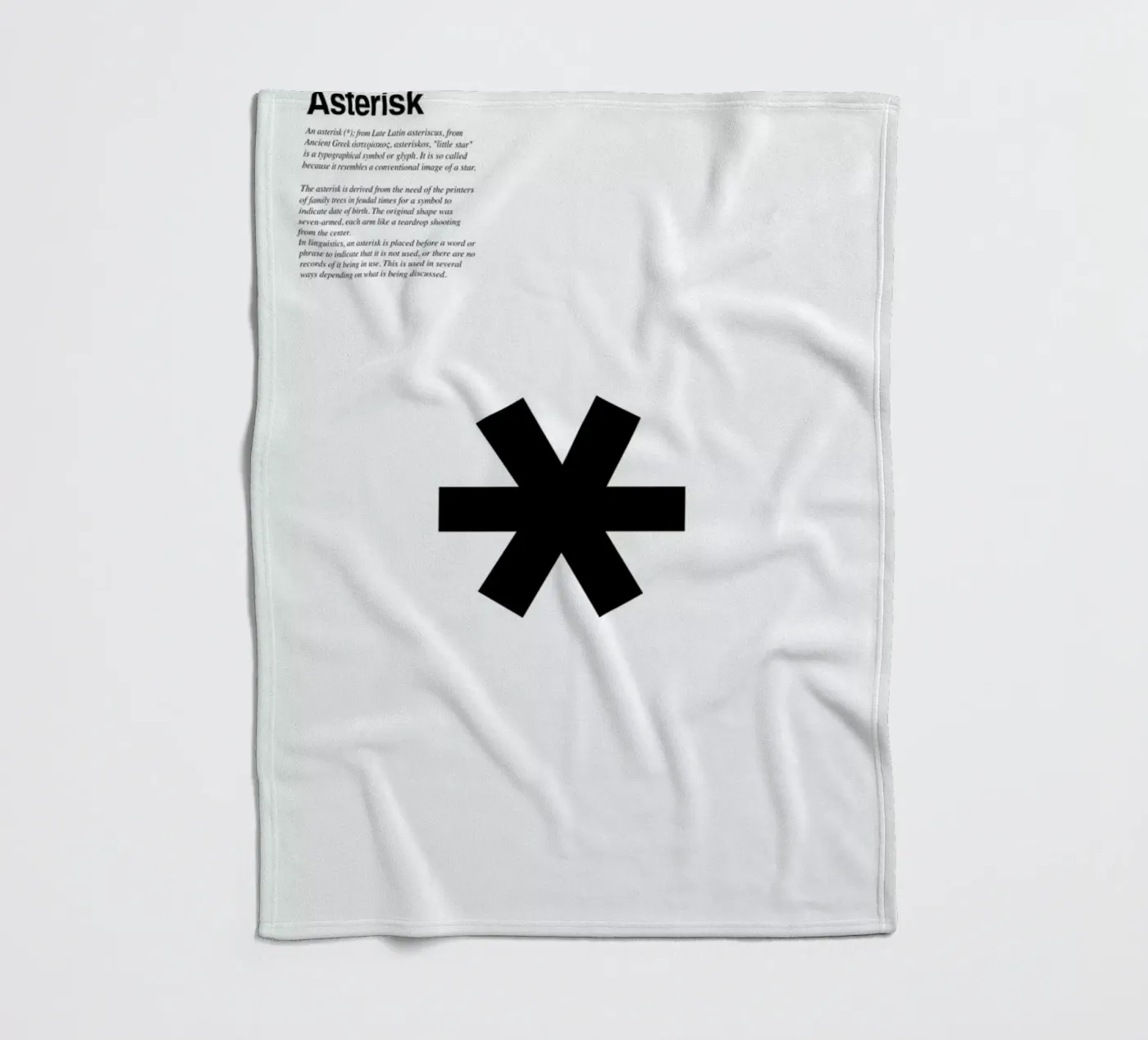 Asterisk plaid polaire de LeDieg