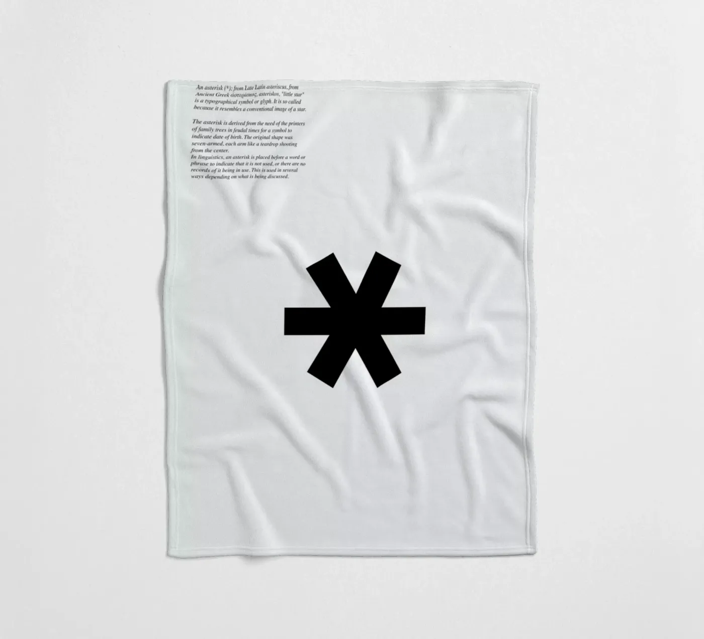 Asterisk plaid polaire de LeDieg