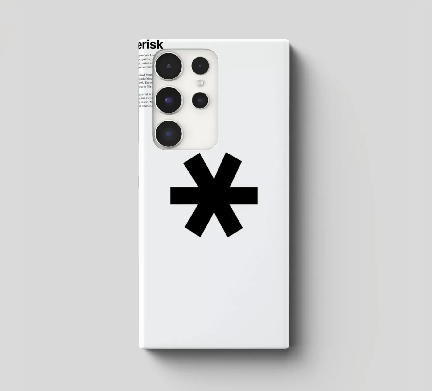 Asterisk cover samsung da LeDieg