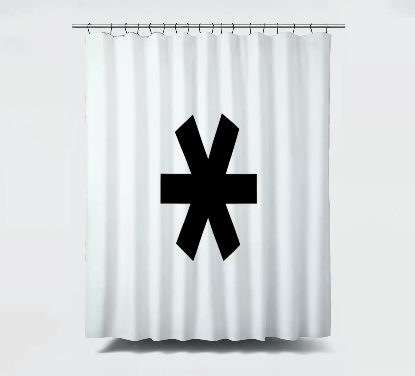 Asterisk Duschvorhang von LeDieg