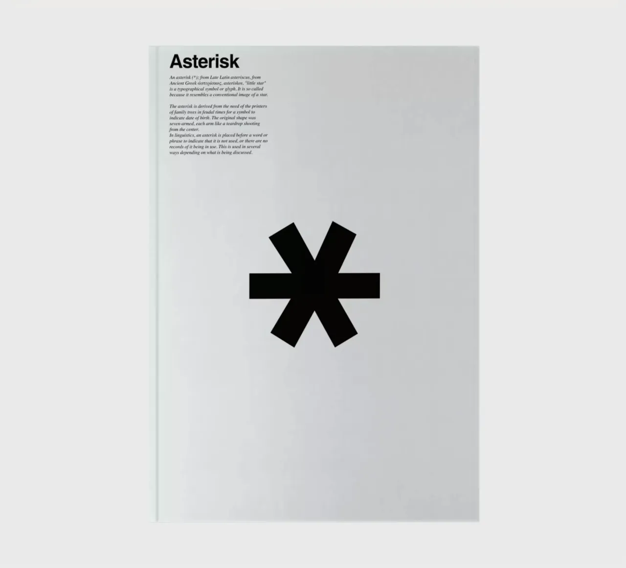 Asterisk notebook by LeDieg