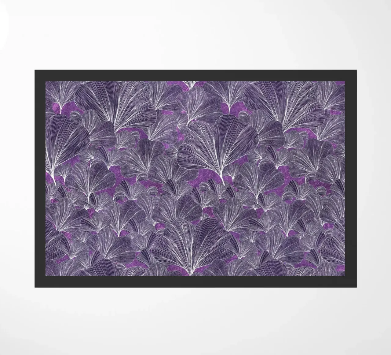 ventaglio viola zerbino da Giulio Iurissevich