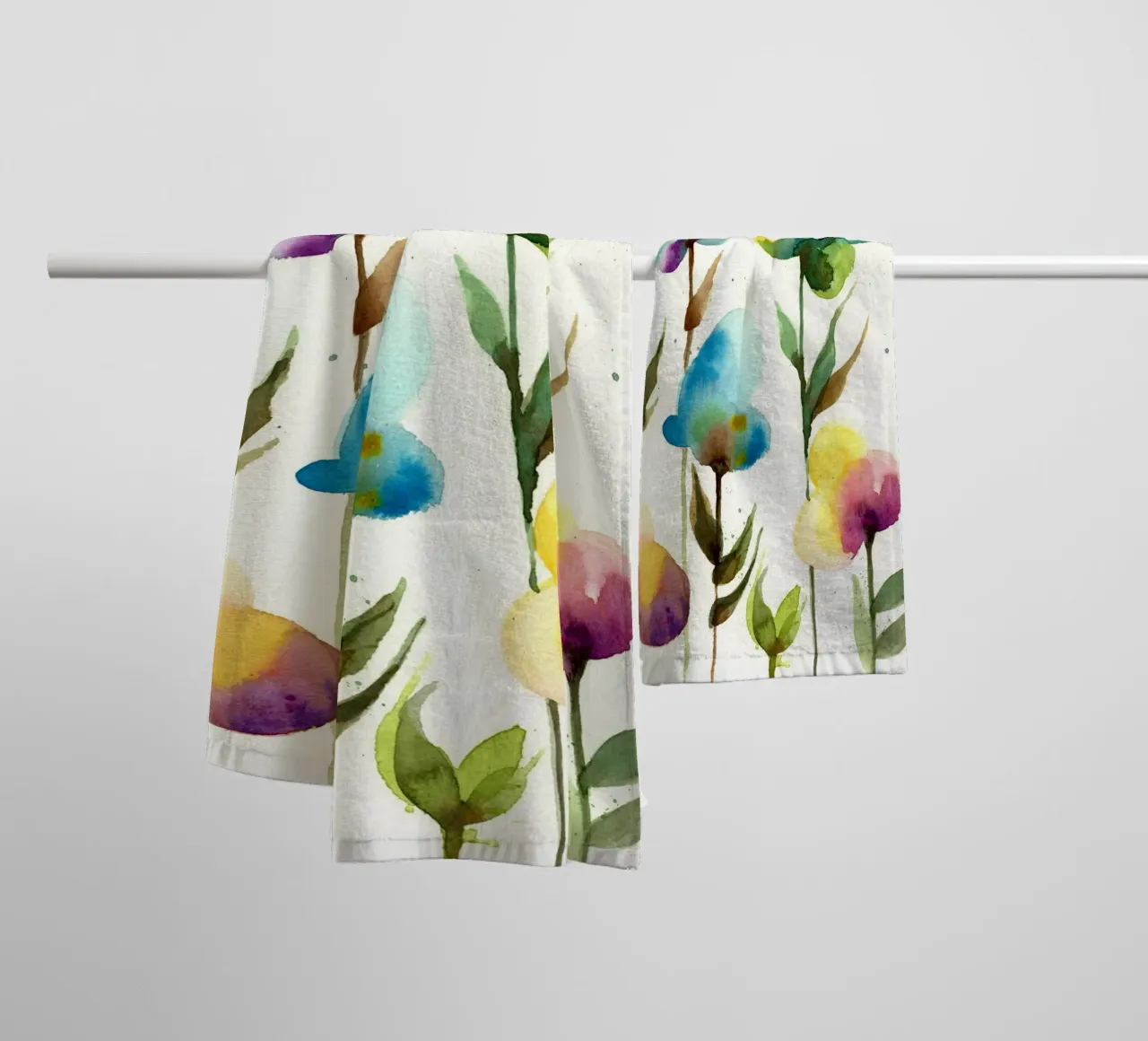 big flowers towel by Giulio Iurissevich