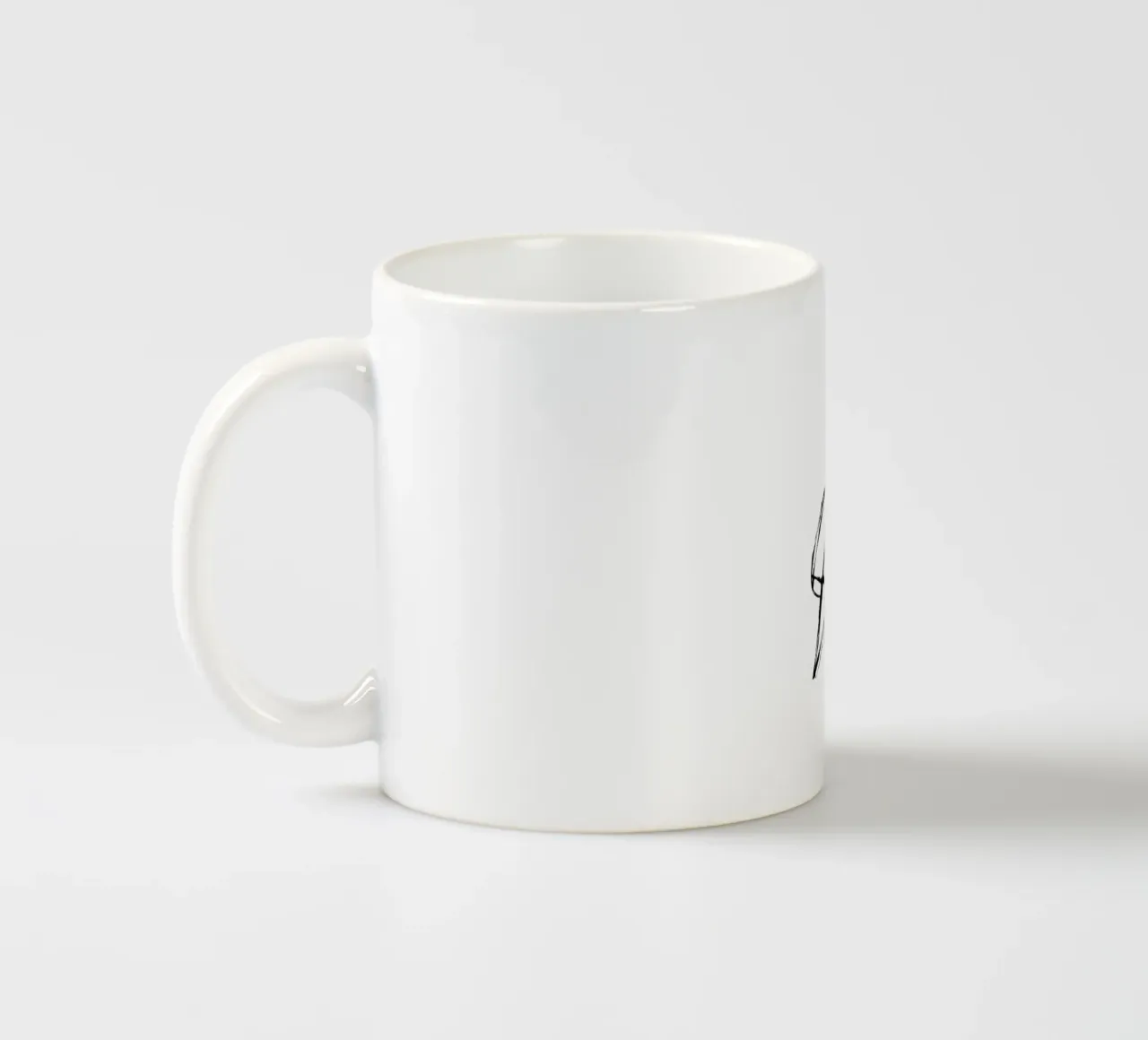 Lick it tazza in ceramica da LIMITED EDITION LETTERS